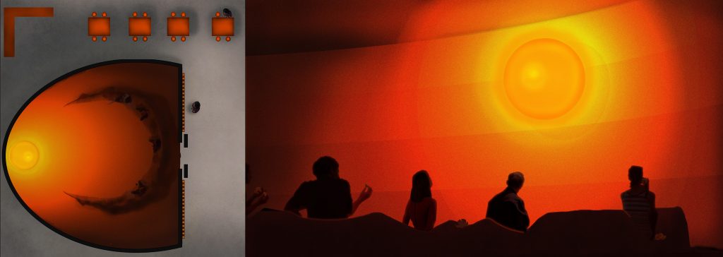 Mind what you Eat, an immersive experience space by Jennifer Nibbs - BA (Hons) Design for Branded Spaces